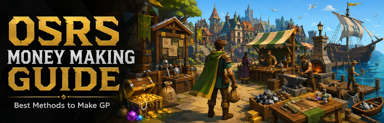 OSRS Money Making Guide – Best Methods to Make GP