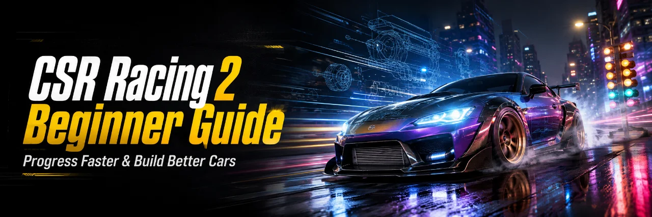 CSR Racing 2 Beginner Guide – How to Progress Faster and Build Better Cars