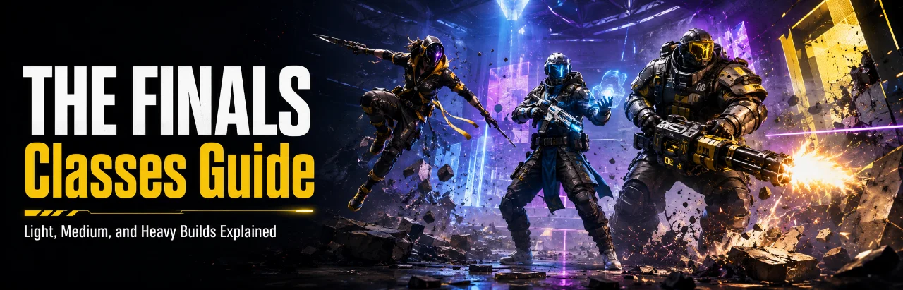 THE FINALS Classes Guide – Light, Medium, and Heavy Builds Explained