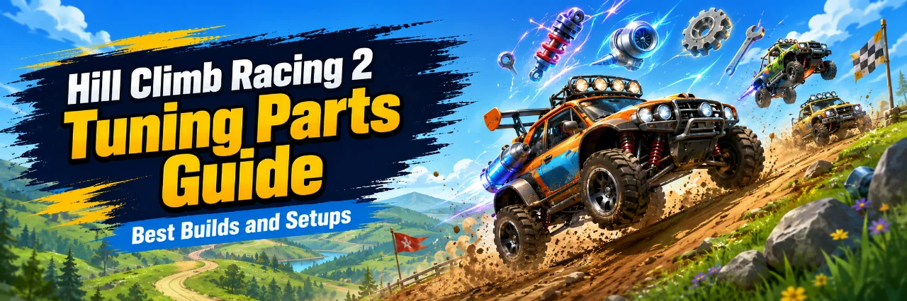 Hill Climb Racing 2 Tuning Parts Guide – Best Builds and Setups