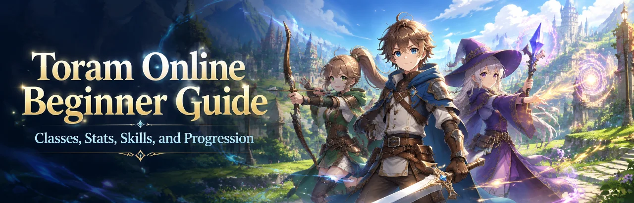 Toram Online Beginner Guide – Classes, Stats, Skills, and Progression