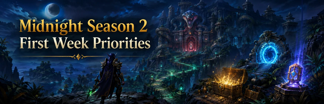 WoW Midnight Season 2 First Week Guide: What to Prioritize