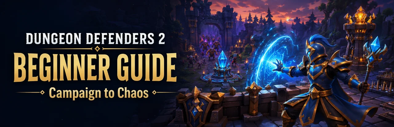 Dungeon Defenders 2 Beginner Guide: Fast Progression From Campaign to Chaos