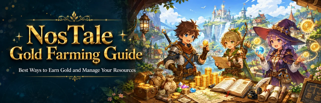 NosTale Gold Farming Guide – Best Ways to Earn Gold and Manage Your Resources