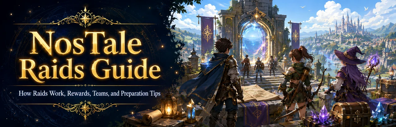 NosTale Raids Guide – How Raids Work, Rewards, Teams, and Preparation Tips
