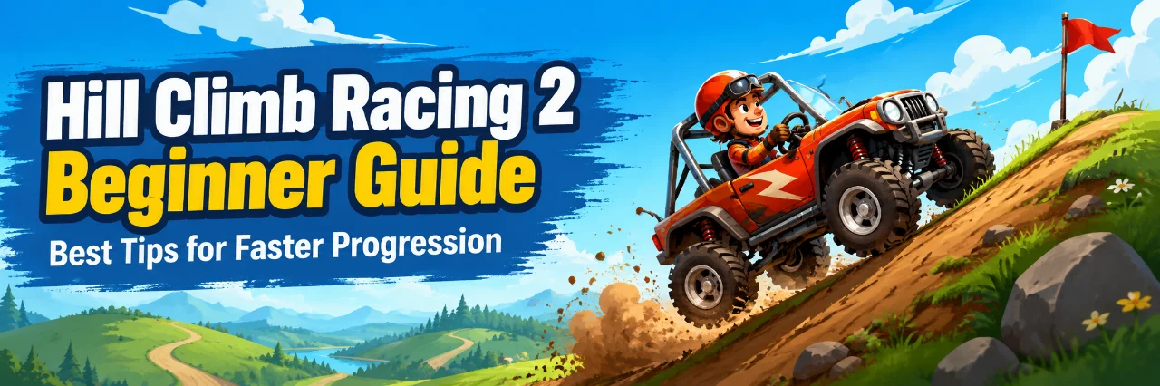 Hill Climb Racing 2 Beginner Guide – Best Tips for Faster Progression