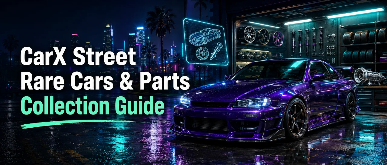 How to Get Rare Cars and Parts in CarX Street: Complete Collection Guide
