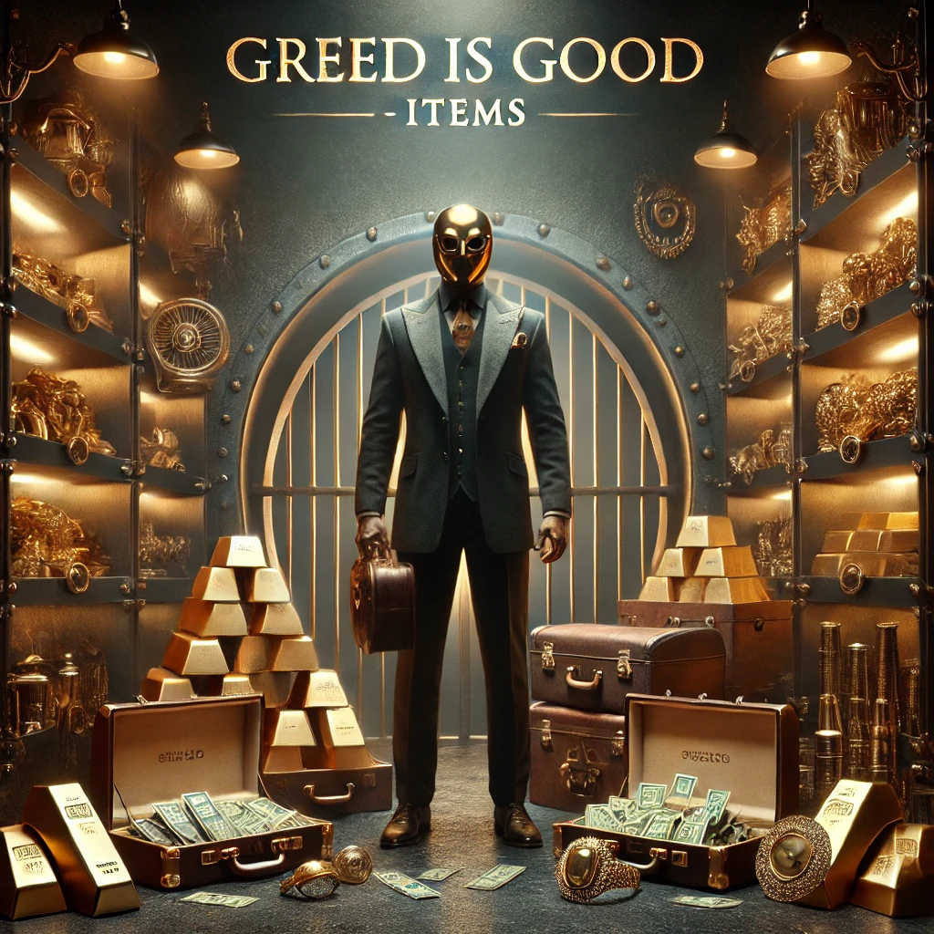 Sell Greed is Good Items