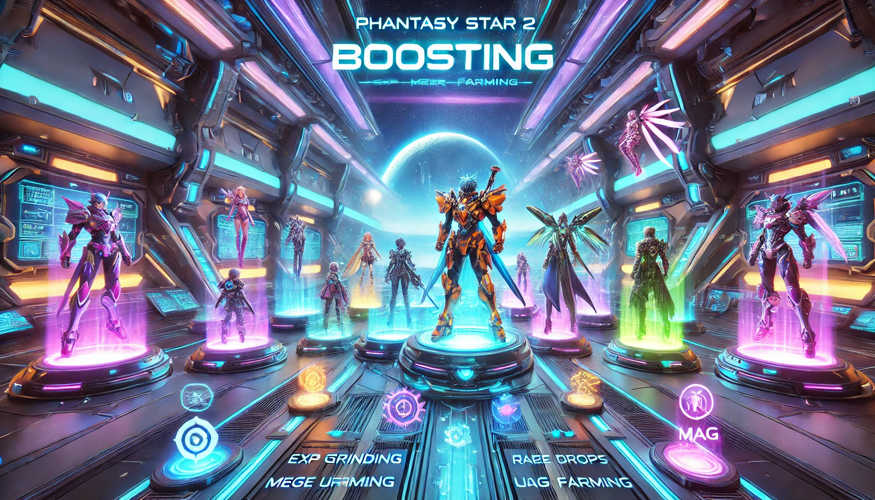 PSO2 Boosting Jobs