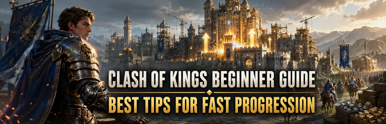 Clash of Kings Beginner Guide – Best Tips for Fast Progression