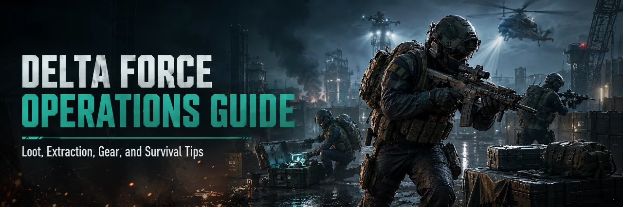 Delta Force Operations Guide – Loot, Extraction, Gear, and Survival Tips