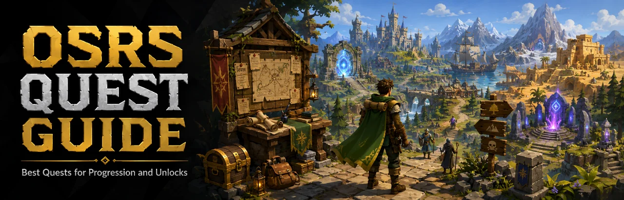 OSRS Quest Guide – Best Quests for Progression and Unlocks