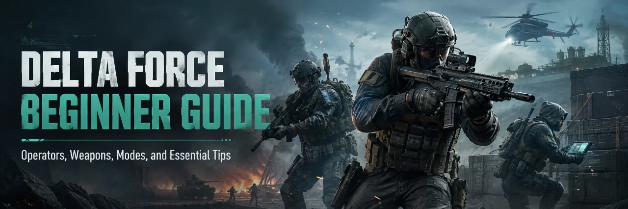 Delta Force Beginner Guide – Operators, Weapons, Modes, and Essential Tips