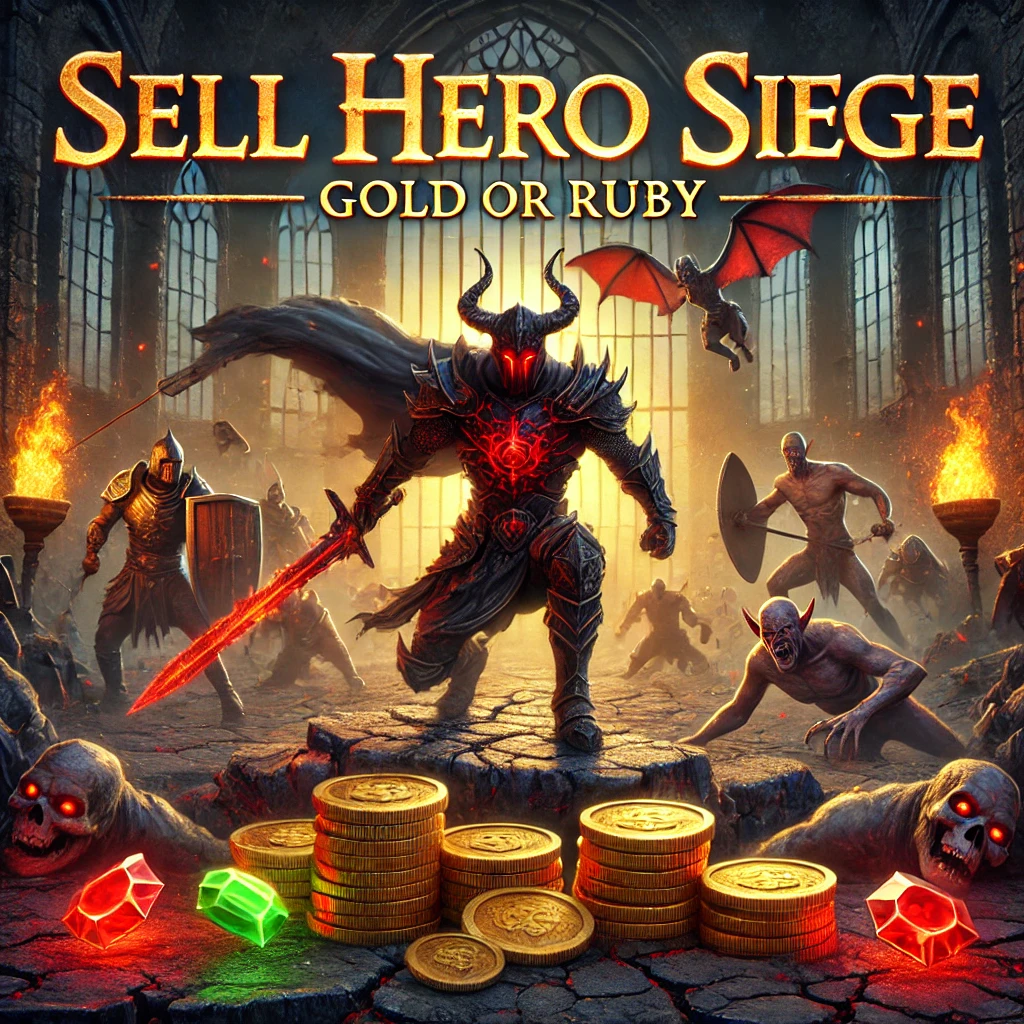 Sell Hero Siege Gold or Ruby