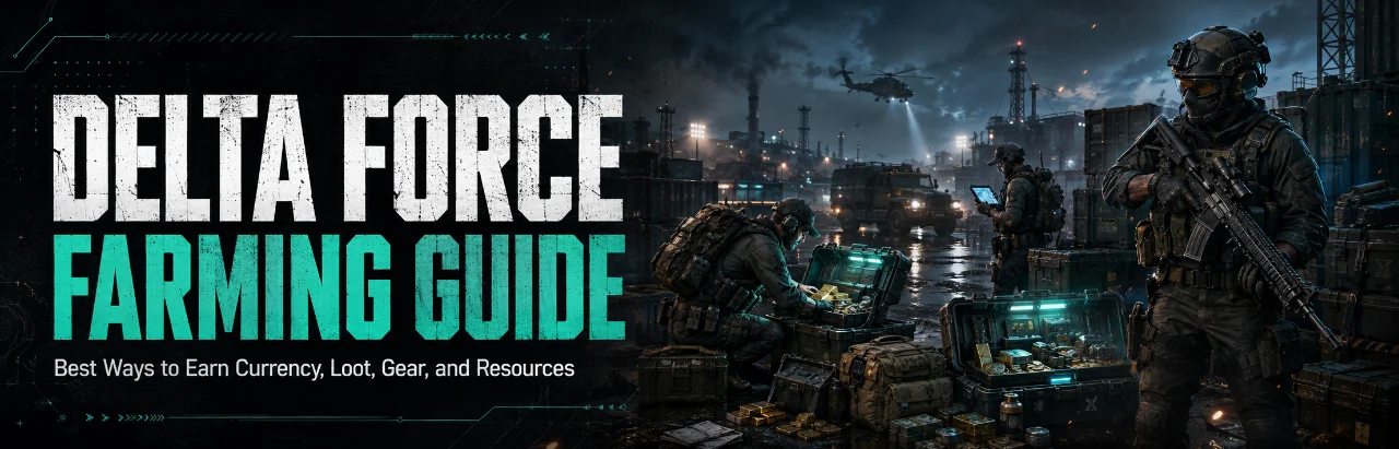 Delta Force Farming Guide – Best Ways to Earn Currency, Loot, Gear, and Resources