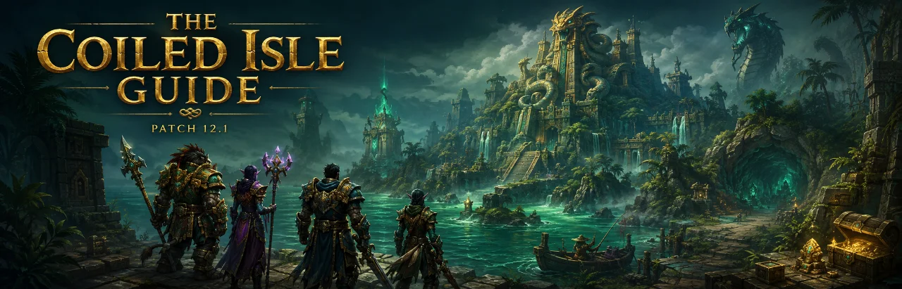 The Coiled Isle Guide: Everything to Do in WoW Patch 12.1