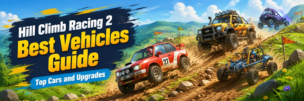 Hill Climb Racing 2 Best Vehicles Guide – Top Cars and Upgrades