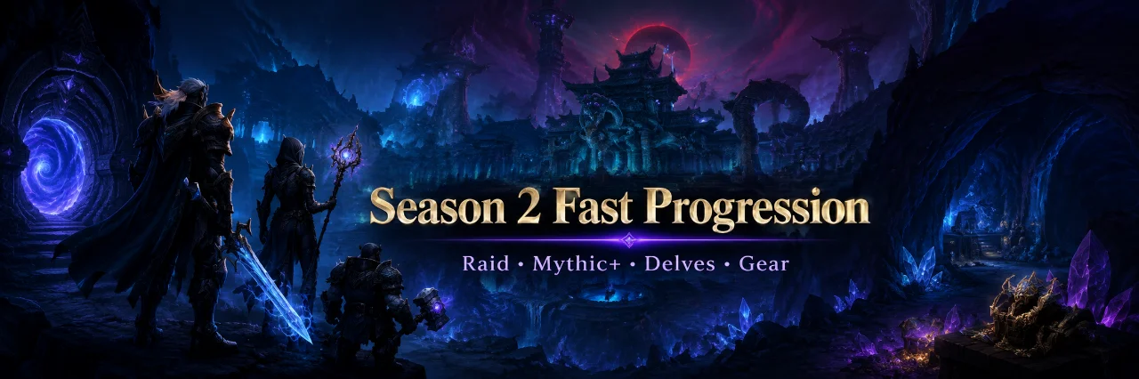 WoW Midnight Season 2 Fast Progression Guide: Raid, Mythic+, Delves & Gear