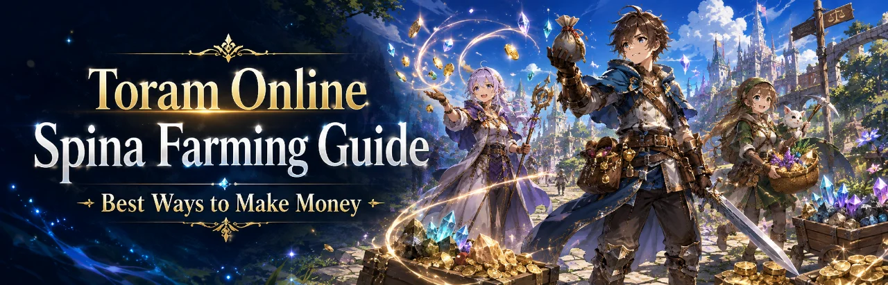 Toram Online Spina Farming Guide – Best Ways to Make Money