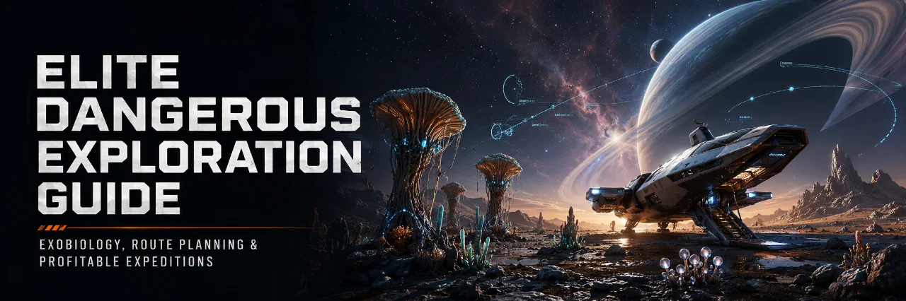 Elite Dangerous Exploration Guide – Exobiology, Route Planning, and Profitable Expeditions