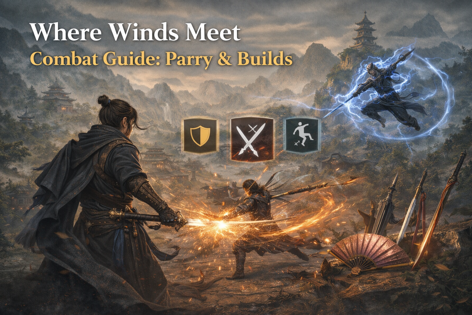 Where Winds Meet Combat Guide: Parry & Builds