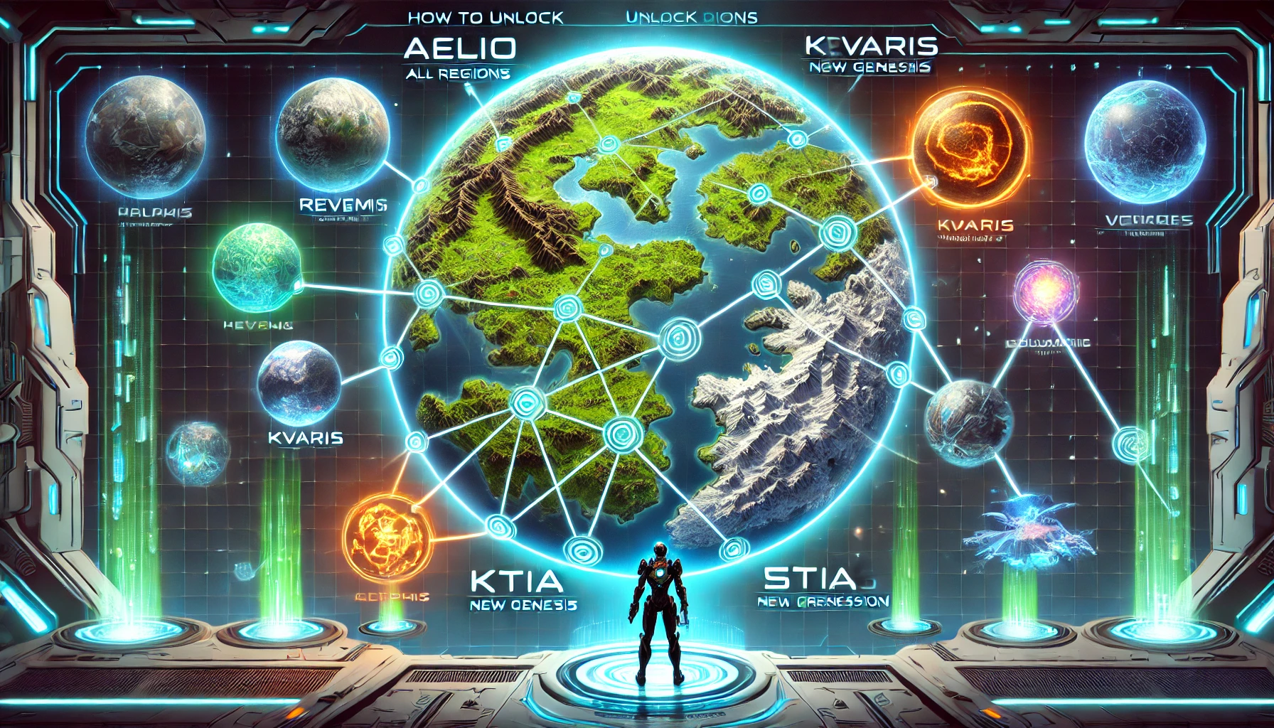 How to Unlock All Regions in PSO2 NGS – Full Map Guide