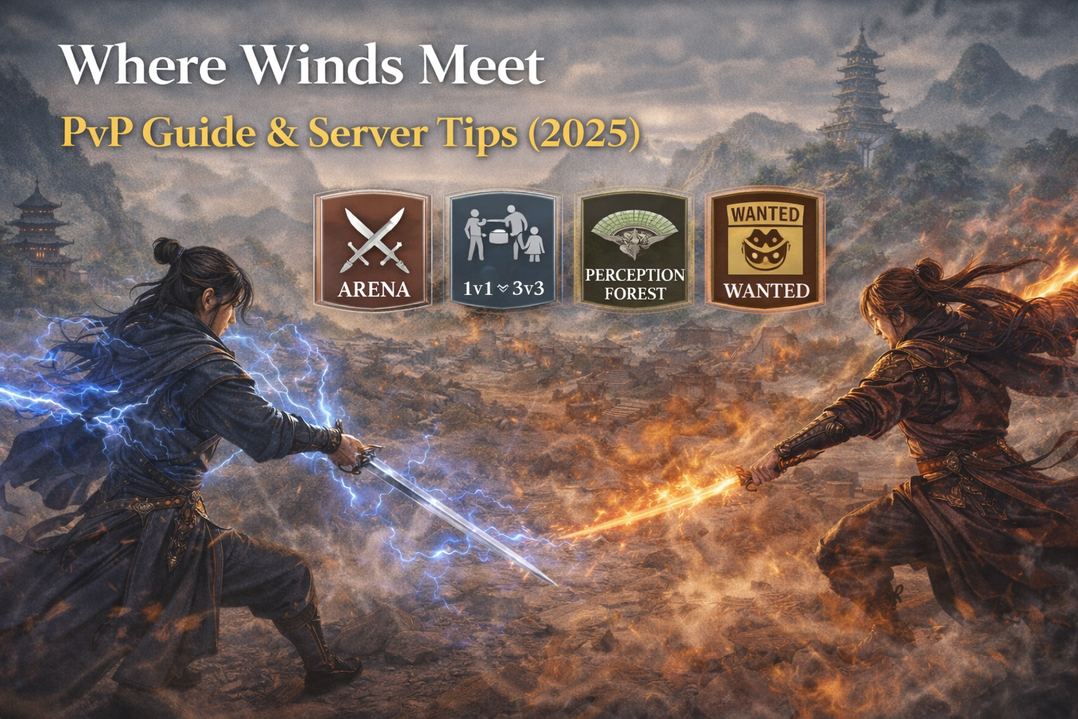 Where Winds Meet PvP, Where Winds Meet arena PvP, Where Winds Meet 1v1, Where Winds Meet 3v3, Where Winds Meet Perception Forest, Where Winds Meet faction wars, Where Winds Meet spar duel