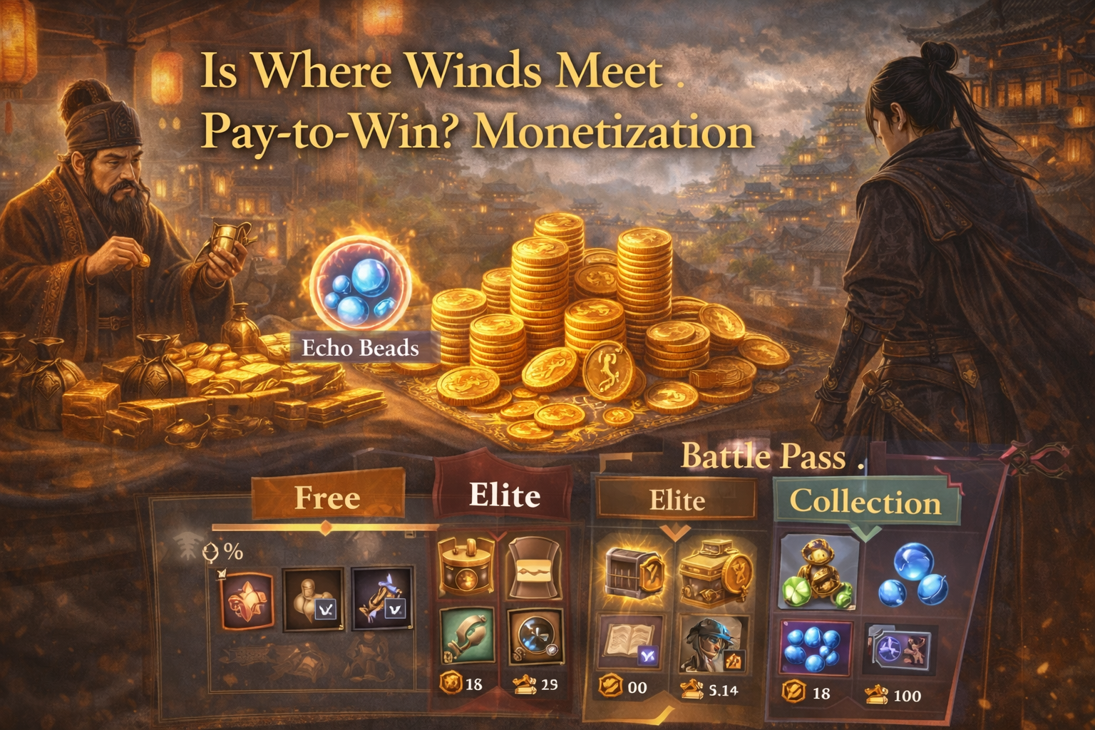 Where Winds Meet pay to win, Where Winds Meet P2W, Where Winds Meet monetization, Where Winds Meet microtransactions, Where Winds Meet battle pass, Where Winds Meet monthly pass