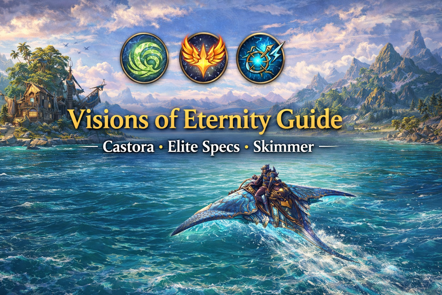 Guild Wars 2 Visions of Eternity, GW2 Castora guide, Shipwreck Strand, Starlit Weald, GW2 elite specializations