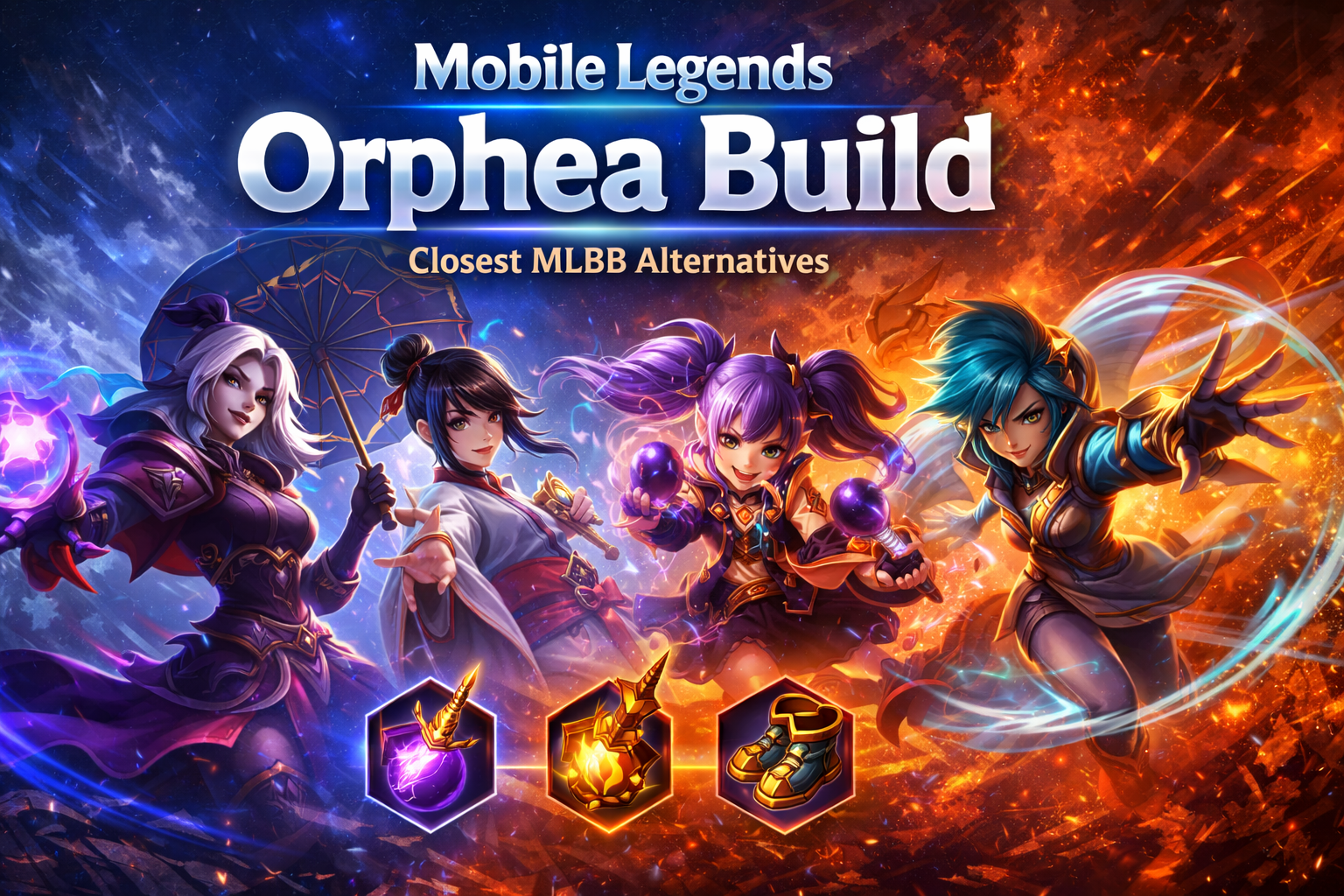 Orphea MLBB build, Mobile Legends Orphea build, is Orphea in MLBB, Orphea hero Mobile Legends, Orphea playstyle MLBB