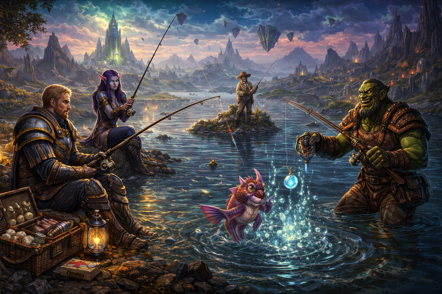 wow tbc classic fishing, tbc fishing guide, fishing 1-375 tbc, outland fishing pools, master fishing tbc, nat pagle angler extreme