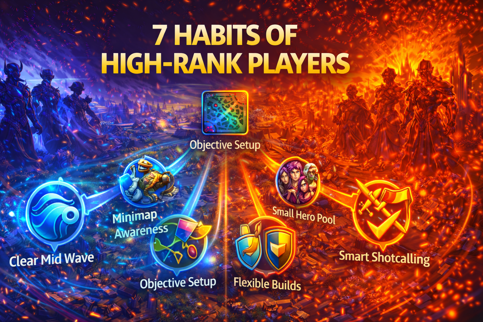 7 habits high rank MLBB, high rank Mobile Legends habits, Mythic habits MLBB, Mythical Glory tips, Mythical Immortal guide, MLBB macro habits, wave management MLBB 7 habits high rank MLBB, high rank Mobile Legends habits, Mythic habits MLBB, Mythical Glory tips, Mythical Immortal guide, MLBB macro habits, wave management MLBB