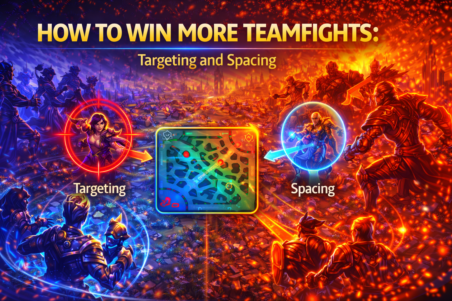 MLBB teamfight guide, how to win teamfights Mobile Legends, MLBB targeting priority, MLBB spacing guide, MLBB front to back teamfight