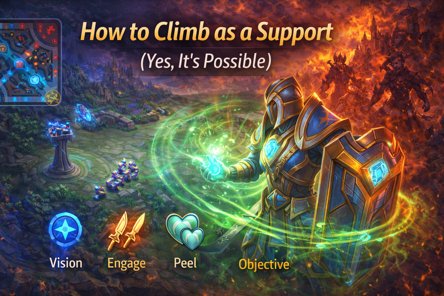 climb as support MLBB, how to carry as roamer Mobile Legends, MLBB support guide, roamer rotation MLBB, vision control MLBB, bush control MLBB
