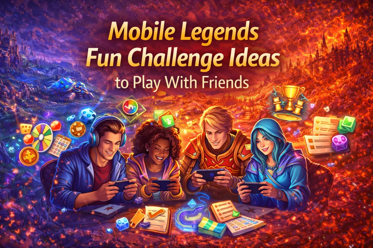 MLBB challenges with friends, Mobile Legends fun challenges, MLBB custom match ideas, MLBB role roulette, MLBB hero roulette, Mobile Legends mini tournament