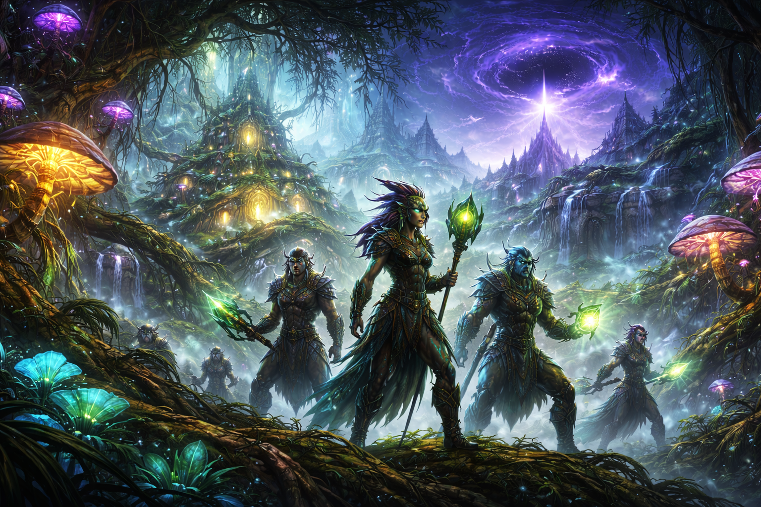 WoW Midnight Haranir, Harandar, rootways, Rift of Aln, Shul’ka, Orweyna, bioluminescent jungle, World Trees roots, Midnight lore, Worldsoul Saga, Xal’atath invasion, Dreamrift raid