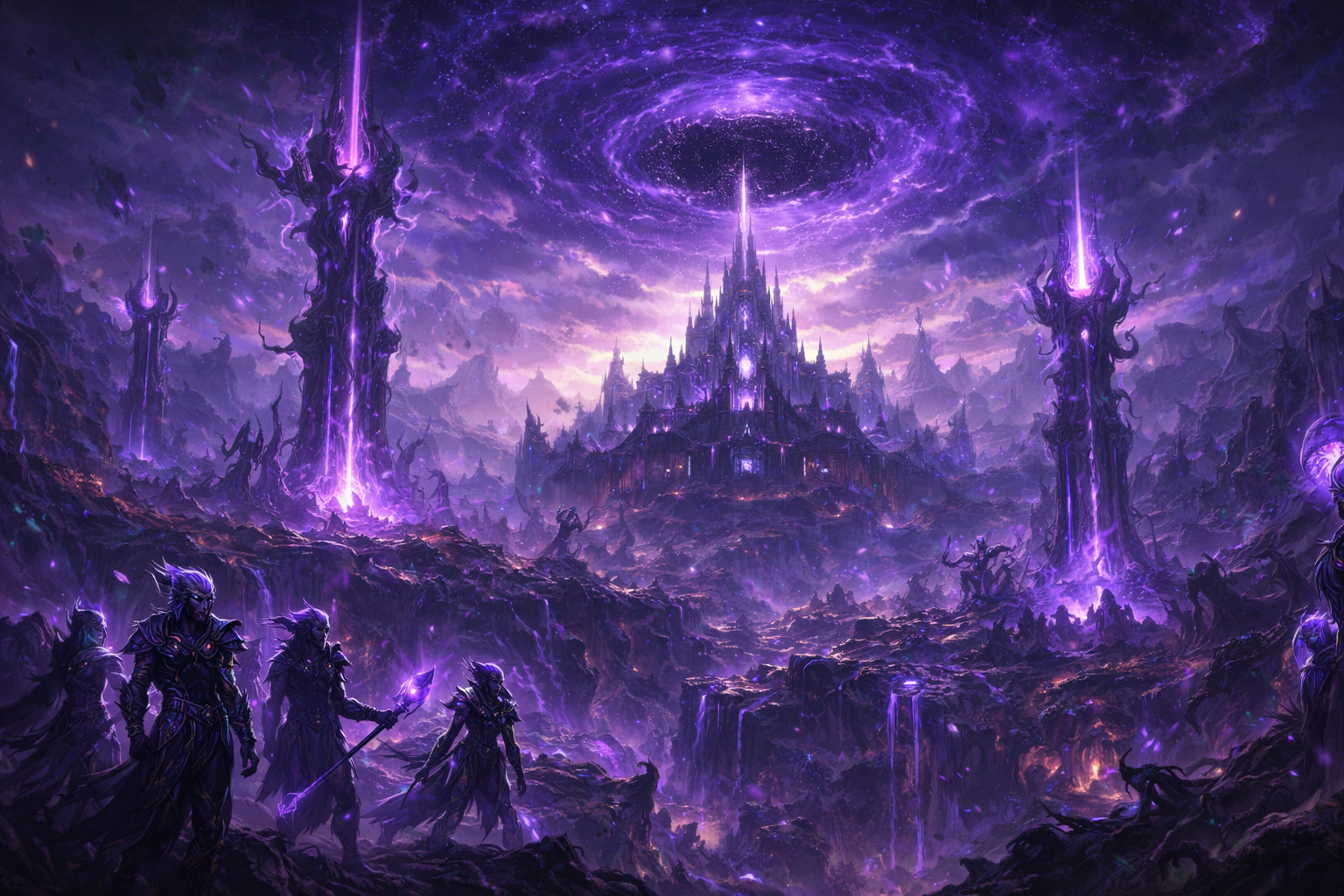 Voidstorm explained, WoW Midnight Voidstorm, Voidstorm zone lore, cosmic predation WoW, predation reigns supreme Voidstorm, Xal’atath Voidstorm, Voidstorm dungeons, Voidscar Arena dungeon