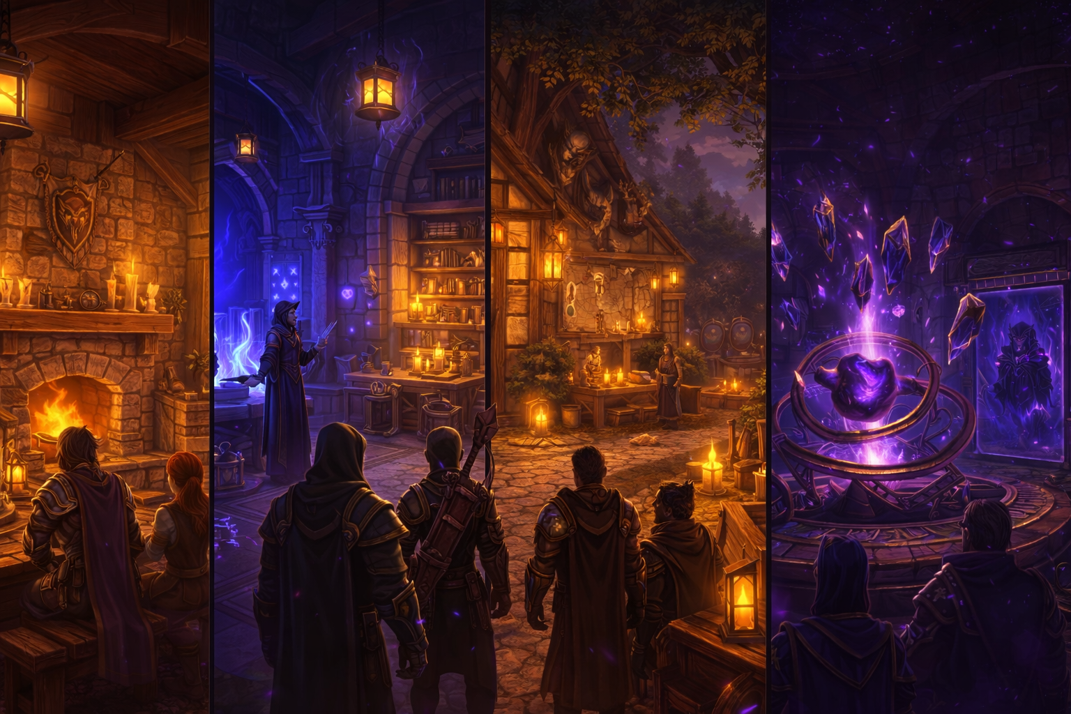 WoW Midnight roleplay housing, RP house ideas WoW, roleplay friendly house WoW Midnight, WoW housing tavern build, WoW housing shop build, WoW housing guild hall RP