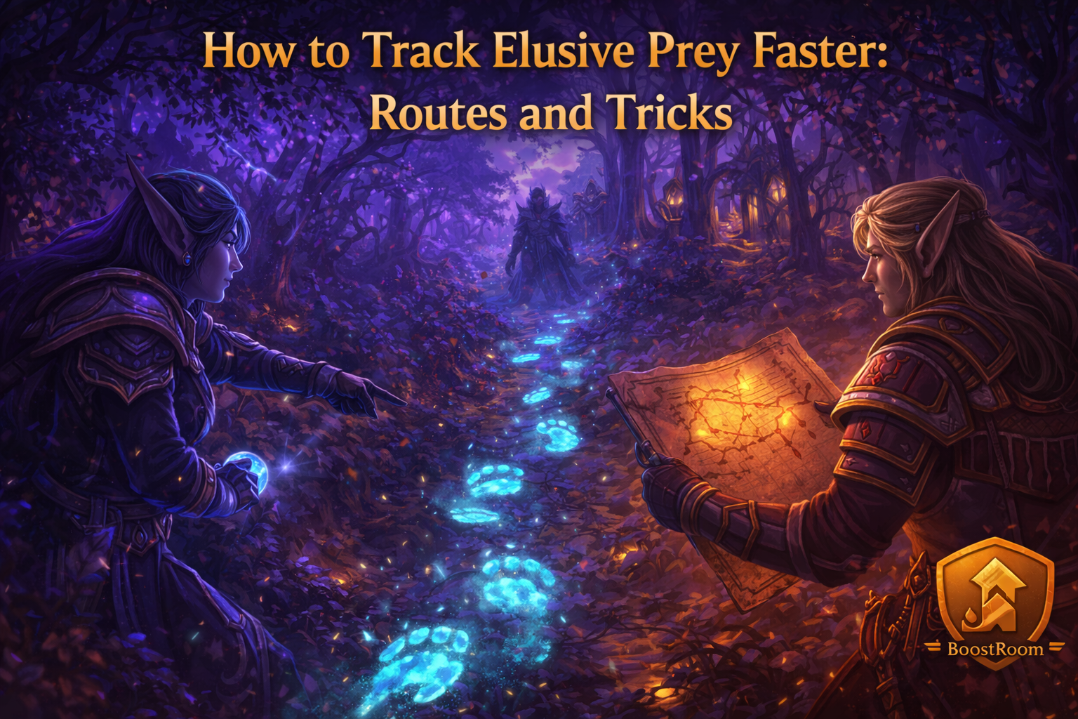 WoW Midnight Prey tracking, track elusive prey faster, Prey routes Midnight, best Prey farming route, Prey hunt tricks, combat uptime Prey, trigger Prey ambush faster, Prey world quests route