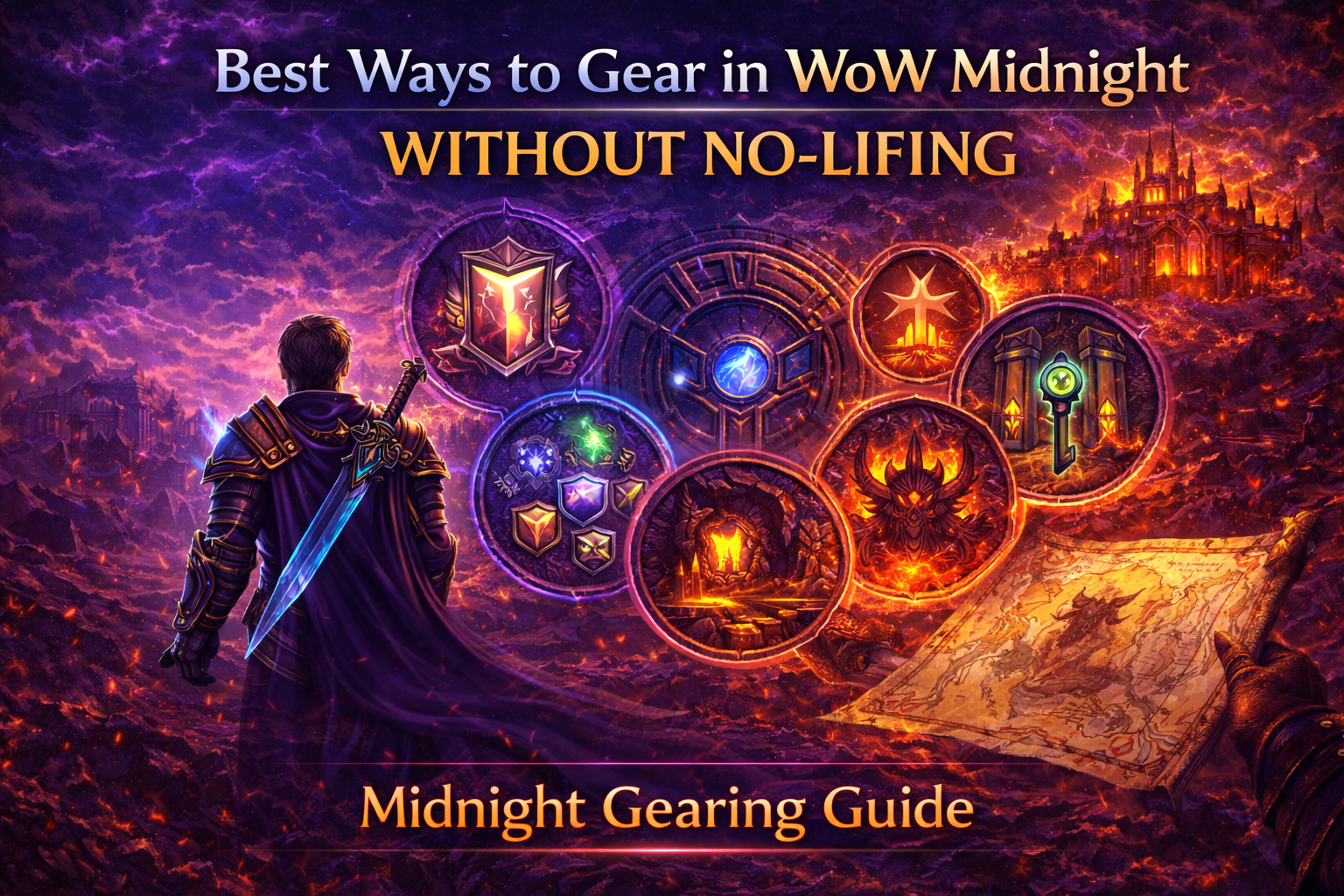 WoW Midnight gearing guide, gear fast without no lifing, casual gearing Midnight, busy player gearing WoW, Midnight Great Vault strategy, Delves gearing Midnight, Bountiful Delves rewards