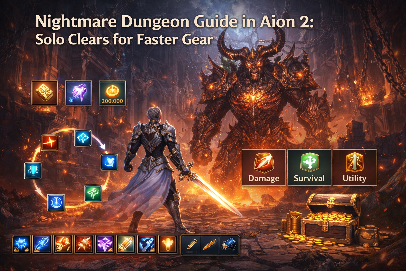 aion 2 nightmare dungeon guide, aion 2 solo dungeon, nightmare dungeon rewards, aion 2 faster gear, aion 2 solo clears, dream fragments, aion 2 gearing, aion 2 progression, aion 2 pve build
