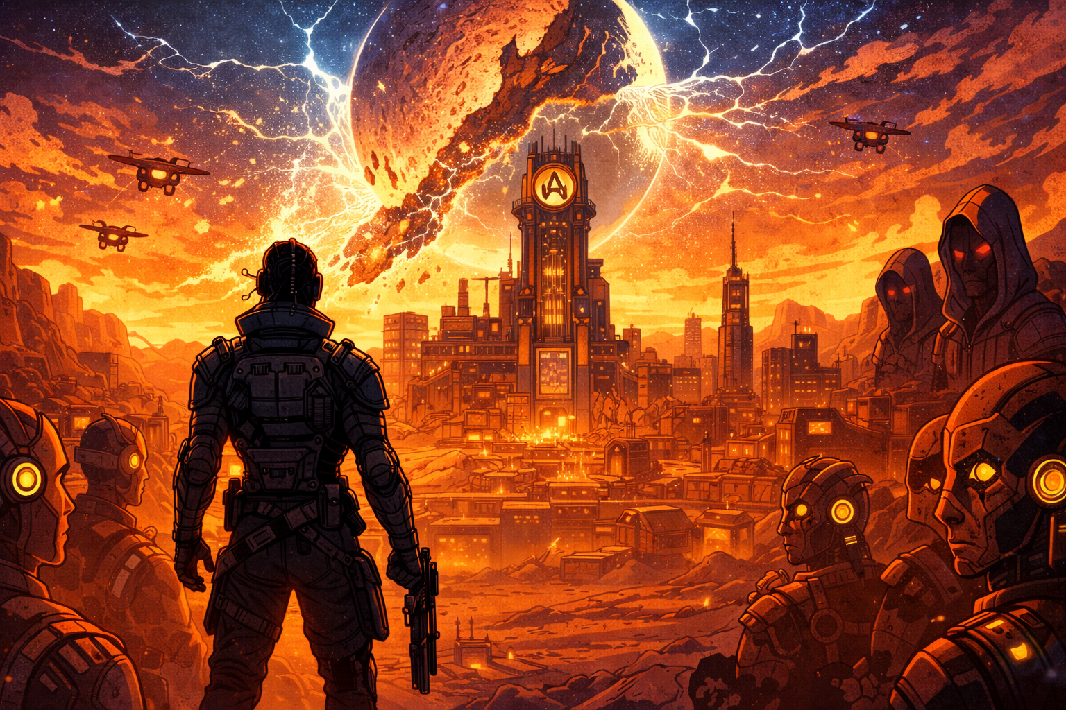 Borderlands 4 story setup, Borderlands 4 no spoilers, Borderlands 4 premise, Kairos Borderlands 4, Timekeeper Borderlands 4, The Order Borderlands 4, Bolts Borderlands 4, Crimson Resistance Borderland