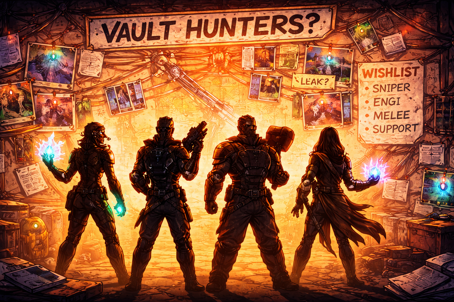 Borderlands 4 vault hunters, Borderlands 4 characters, best vault hunter Borderlands 4, Vex Siren build, Rafa Exo-Soldier build, Amon Forgeknight build, Harlowe Gravitar build, Borderlands 4