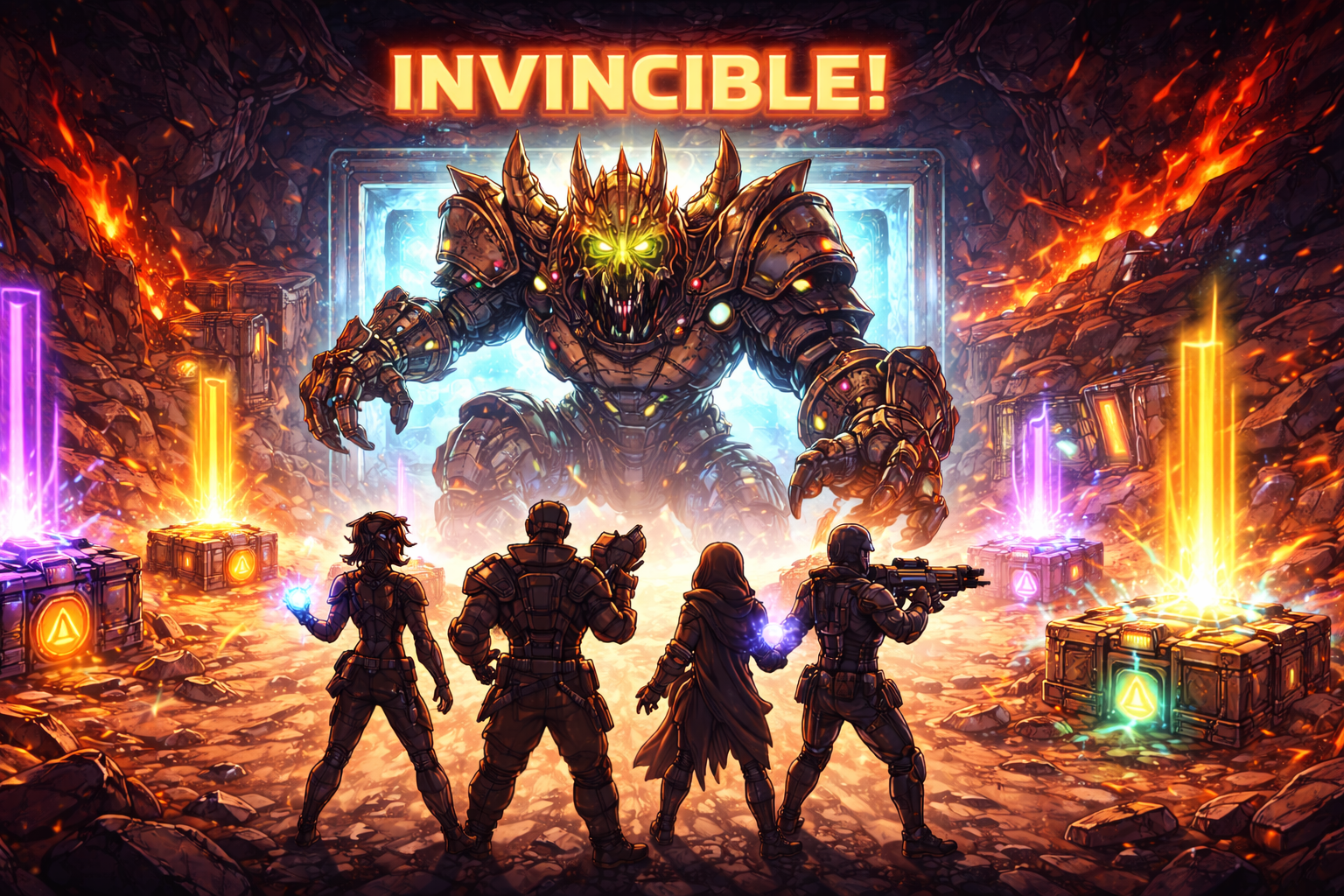 Borderlands 4 raid boss, Borderlands 4 boss fights, Borderlands 4 invincible boss, Borderlands 4 Bloomreaper the Invincible, Borderlands 4 takedown raid, Borderlands 4 endgame bosses, Borderlands 4