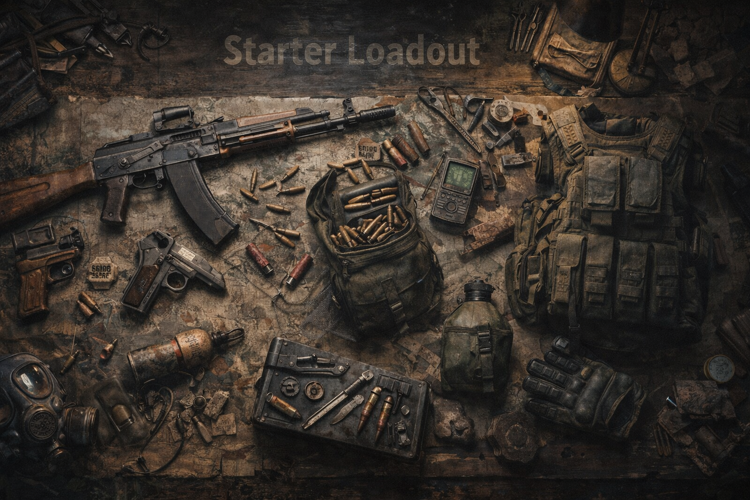 PIONER starter loadouts, best starter weapons PIONER, early game gear PIONER, PIONER beginner loadout, PvE loadout PIONER, PvP loadout PIONER, Shadowlands loadout, PIONER early weapons