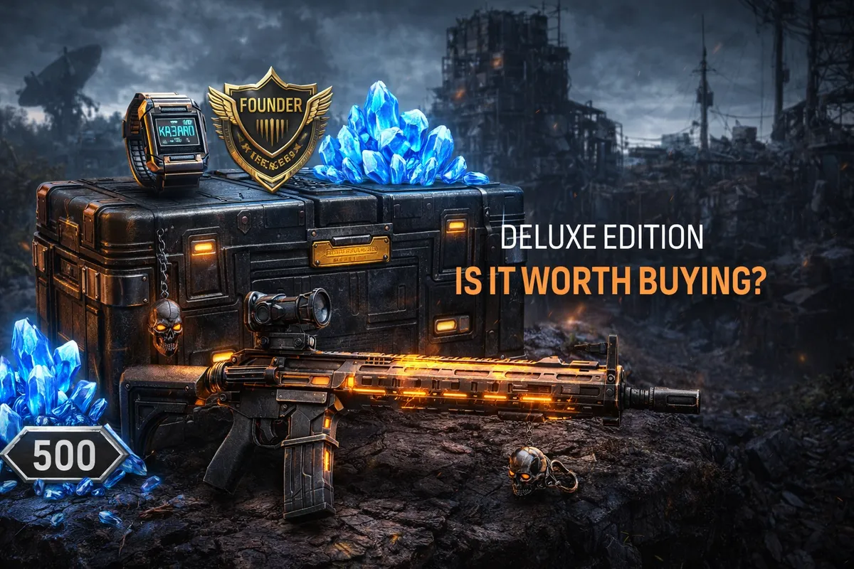 PIONER Deluxe Edition, PIONER Deluxe Edition worth it, PIONER Deluxe upgrade, PIONER deluxe content, PIONER Renegade skin, PIONER Founder title, Efritanium Crystals, PIONER premium currency