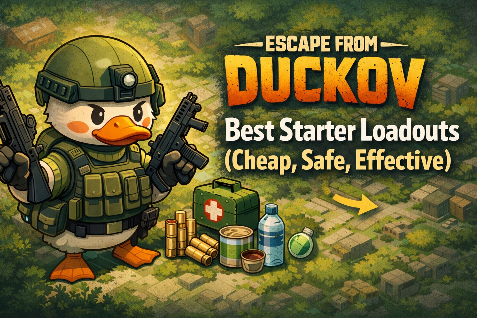 best starter loadouts escape from duckov, duckov beginner loadout, cheap loadout duckov, budget kit duckov, early game weapons duckov, S caliber ammo, AR caliber ammo, first aid kit bandage best starter loadouts escape from duckov, duckov beginner loadout, cheap loadout duckov, budget kit duckov, early game weapons duckov, S caliber ammo, AR caliber ammo, first aid kit bandage