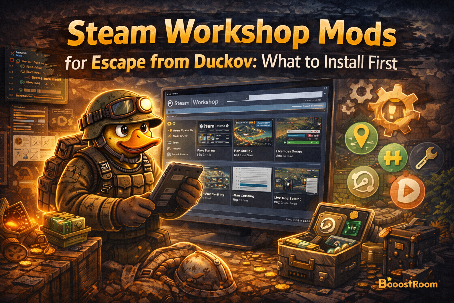 escape from duckov mods, steam workshop duckov, best duckov mods, duckov beginner mods, duckov quality of life mods, duckov mod load order, harmonylib duckov, modconfig duckov