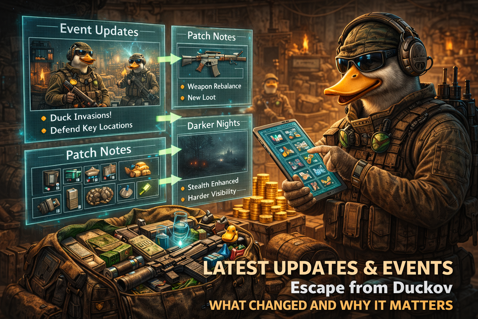 latest Escape from Duckov update, Duckov patch notes 2026, Duckov events February 2026, Lab Area 37 guide, Lab Area 37 crossover Tarkov, Escape from Duckov x Escape from Tarkov
