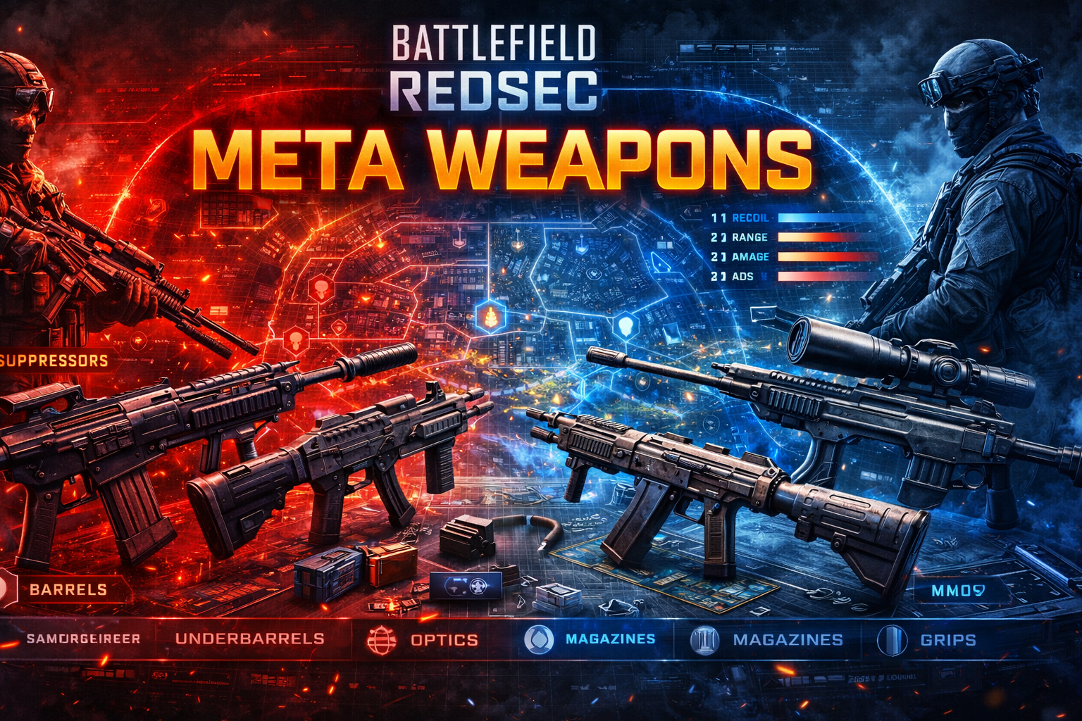 best weapons Battlefield REDSEC, REDSEC meta guns, Battlefield REDSEC best loadouts, best attachments REDSEC, KORD 6P67 loadout, M4A1 REDSEC build, UMG-40 attachments, PW5A3 loadout best weapons Battlefield REDSEC, REDSEC meta guns, Battlefield REDSEC best loadouts, best attachments REDSEC, KORD 6P67 loadout, M4A1 REDSEC build, UMG-40 attachments, PW5A3 loadout